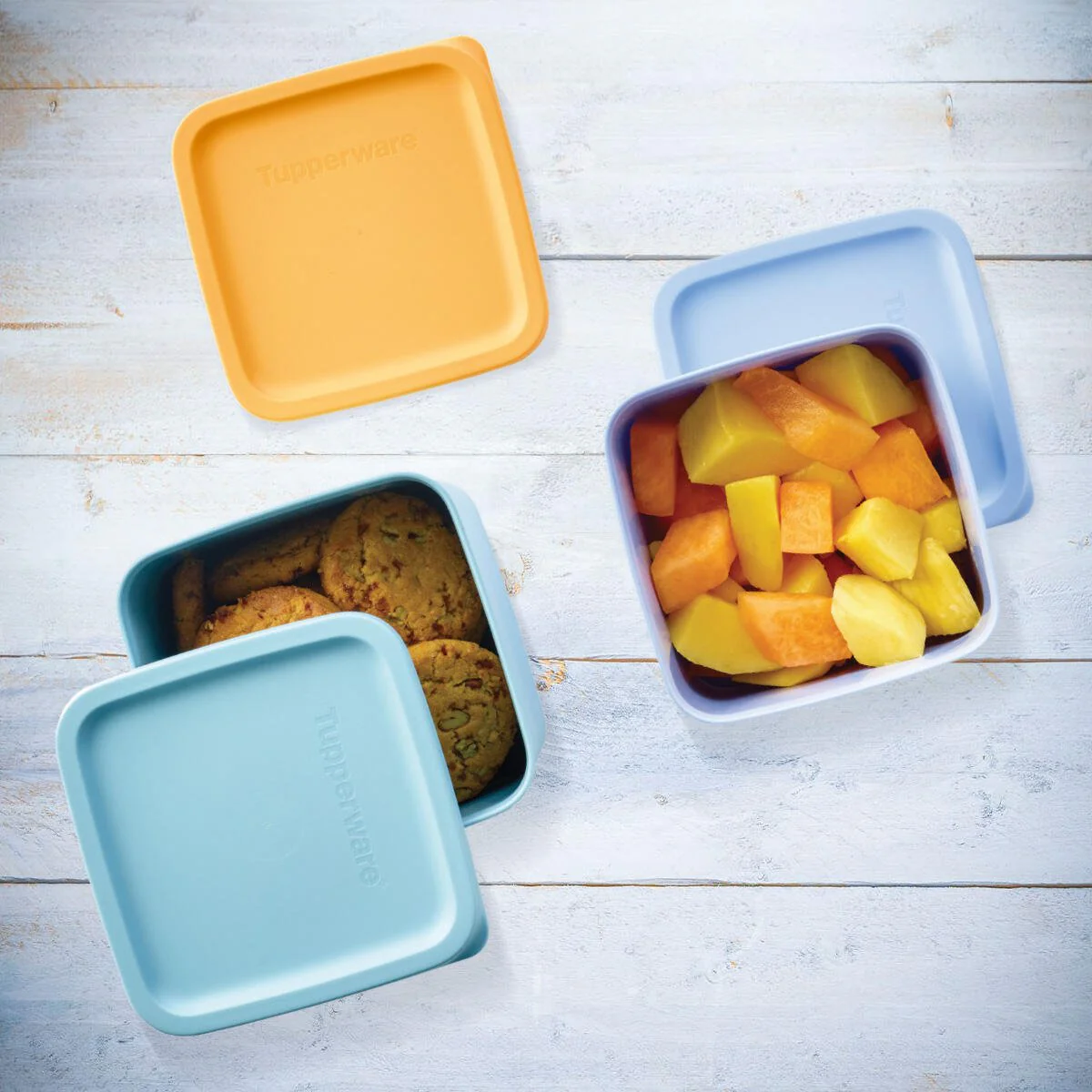 Set de 3 Boîtes Cubix (650 ml, 1 l, 1,8l ) - Image 5