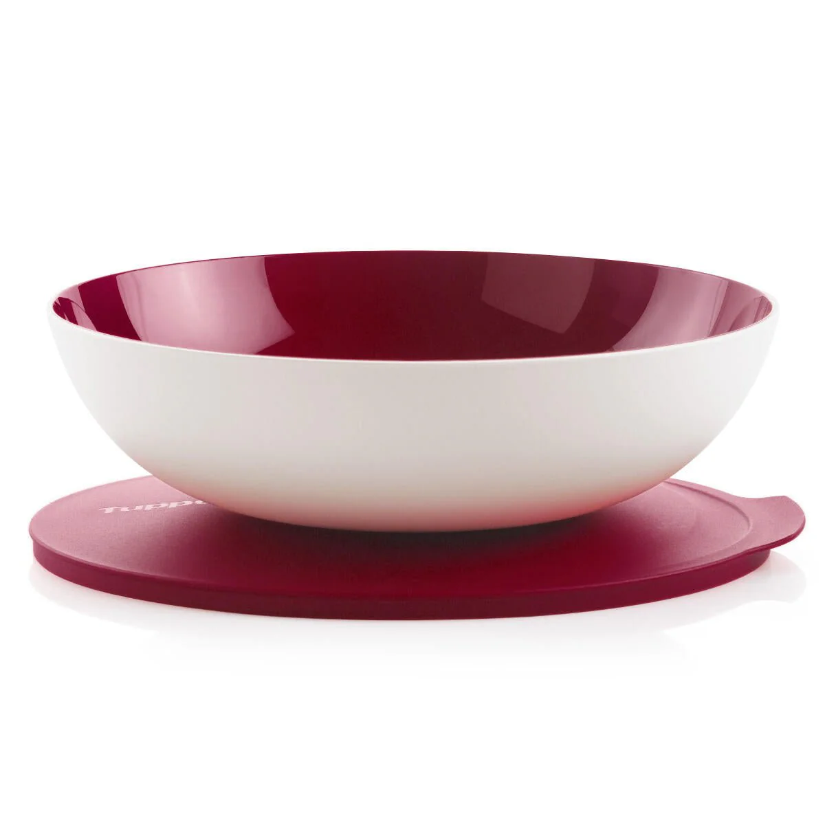 Saladier Allegra 3,5 l (blanc et bordeaux) - Image 5
