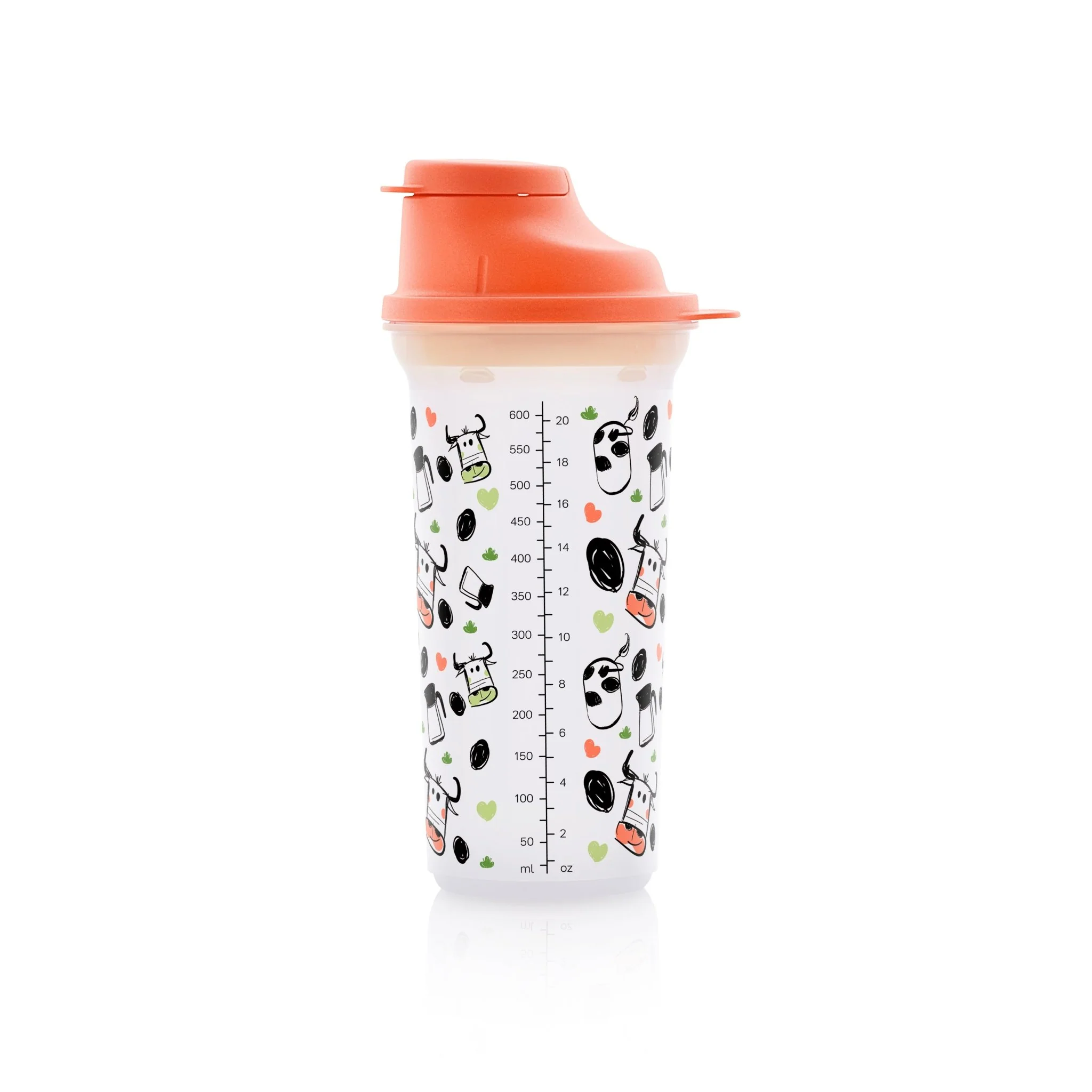 Shaker 600 ml vache