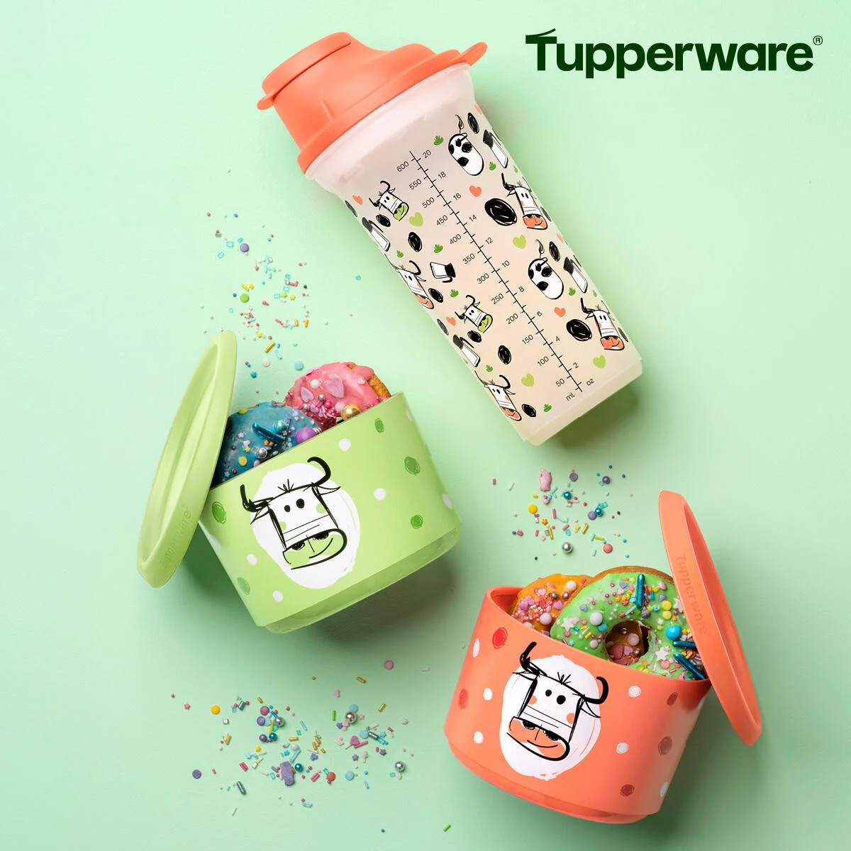 Shaker 600 ml vache - Image 4