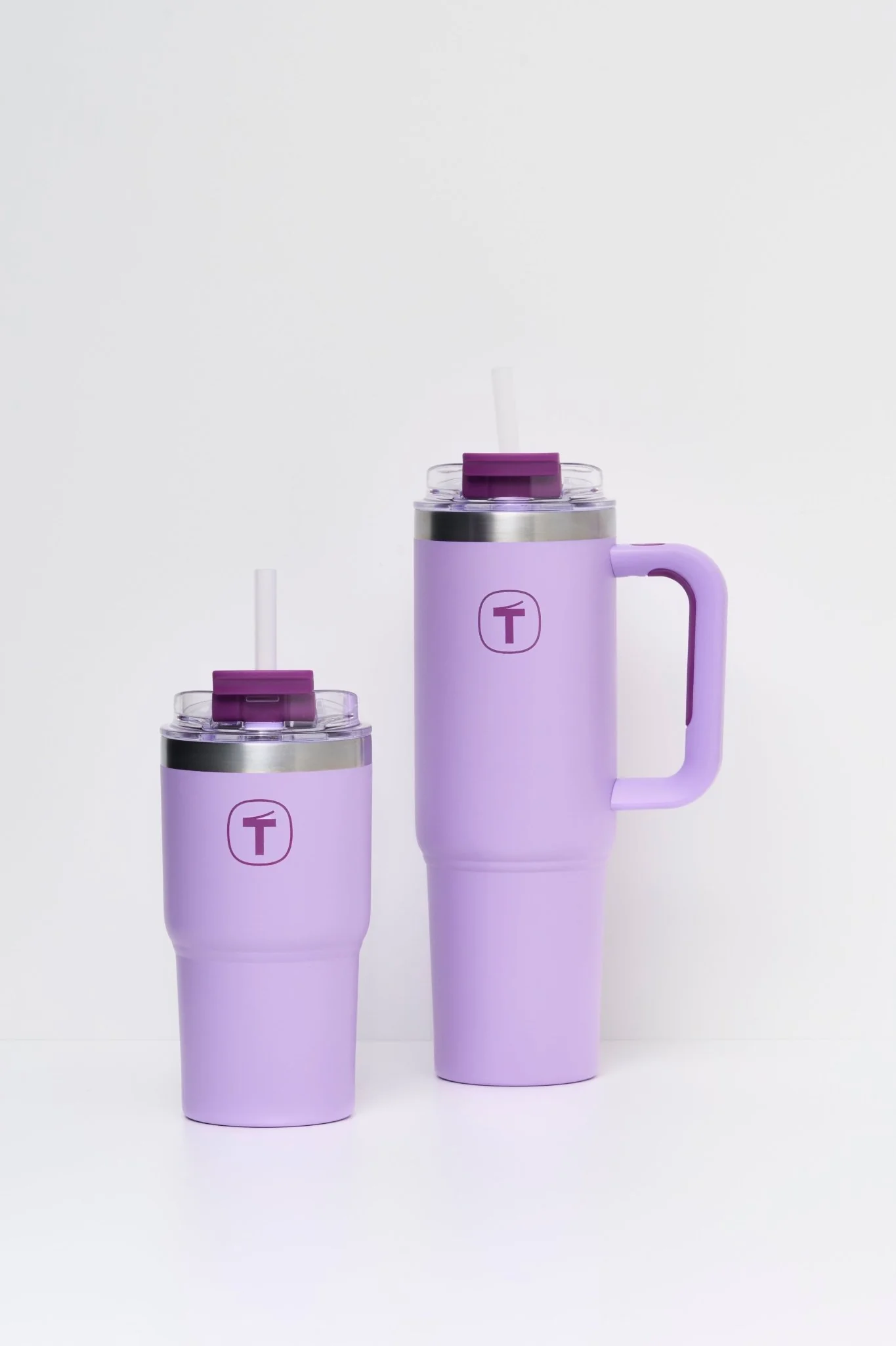 Big T tumbler 630 ml (lilas) - Image 10
