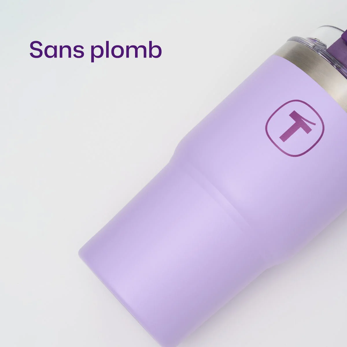 Big T tumbler 630 ml (lilas) - Image 4