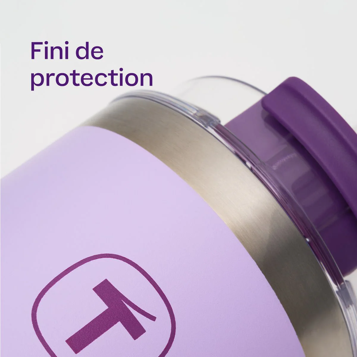 Big T tumbler 630 ml (lilas) - Image 6