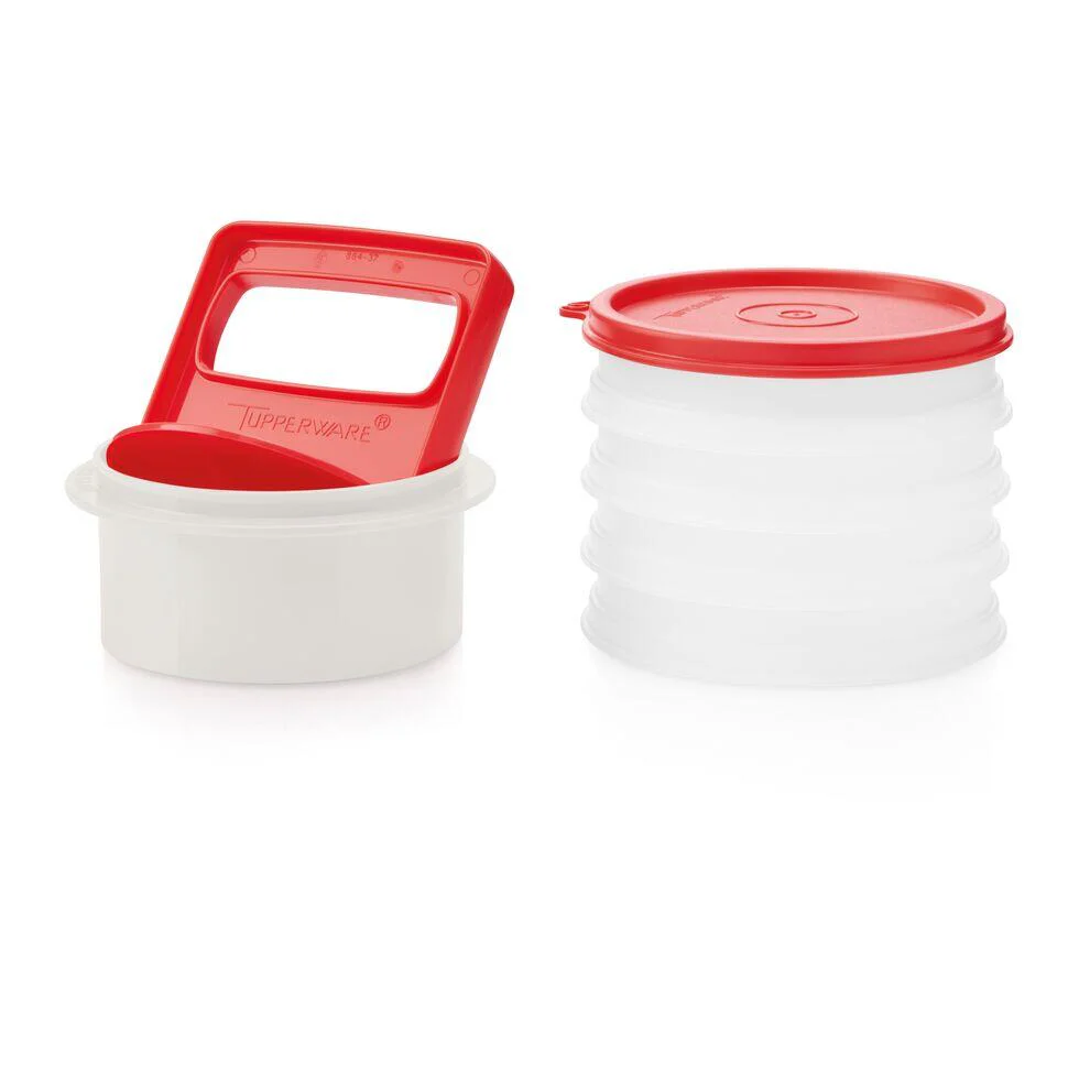 Set de 4 boîtes congélation Hamburger - Image 3