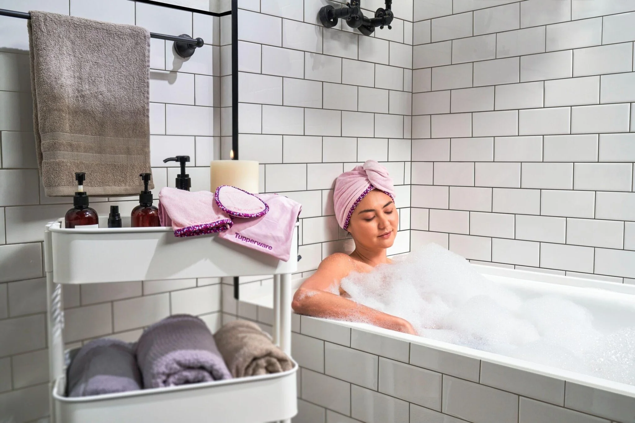 TURBAN CHEVEUX MICROFIBRES - Image 6